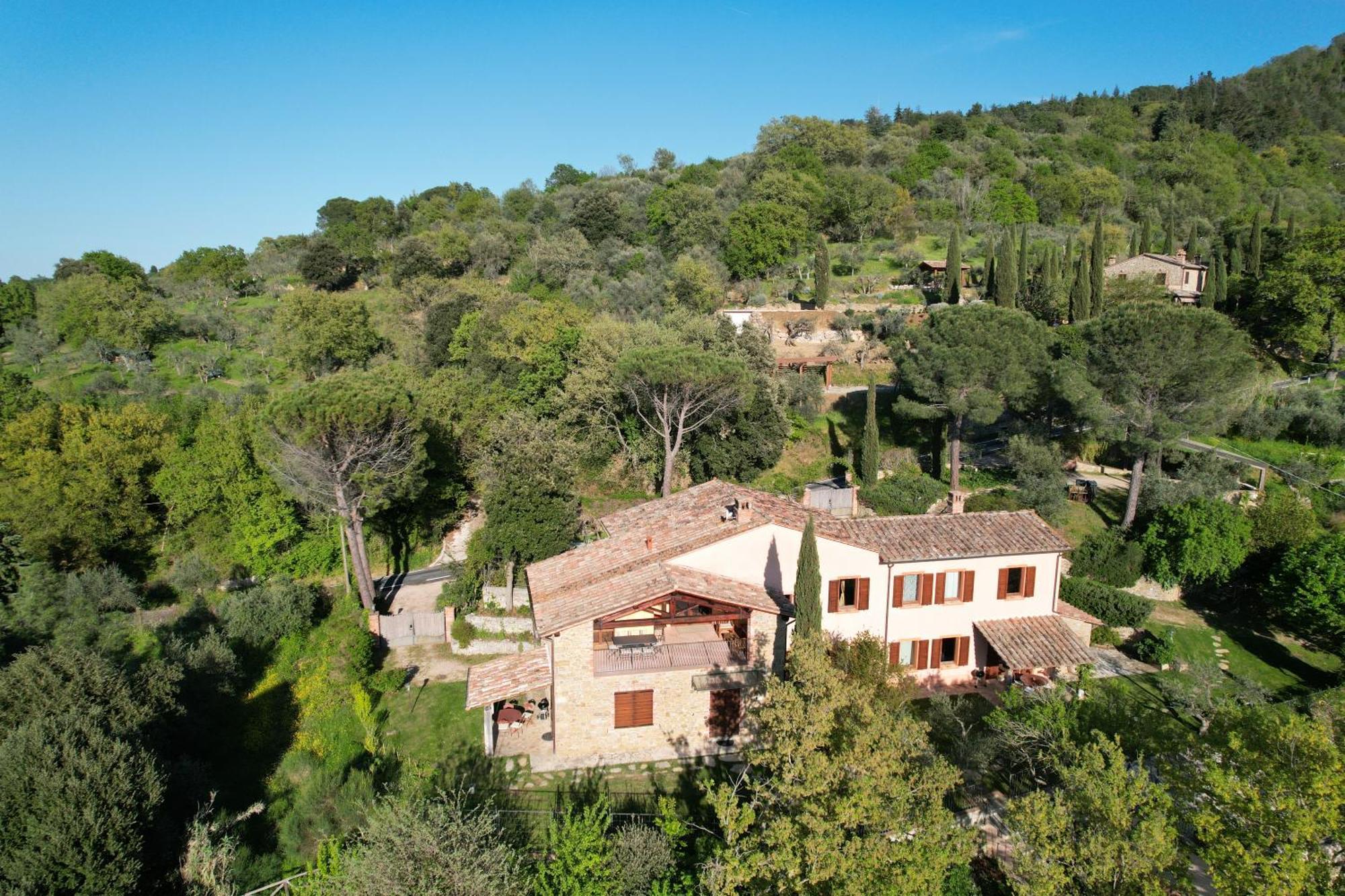 Tartagli Luxury Villa With Pool - A Fontanaro Property Paciano Dış mekan fotoğraf